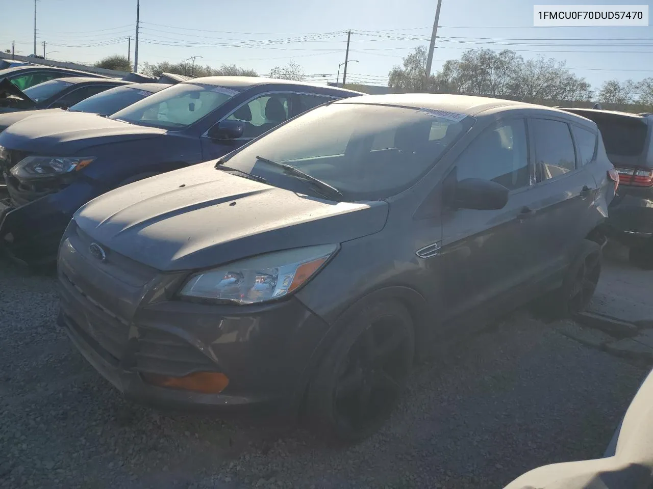 2013 Ford Escape S VIN: 1FMCU0F70DUD57470 Lot: 70898914