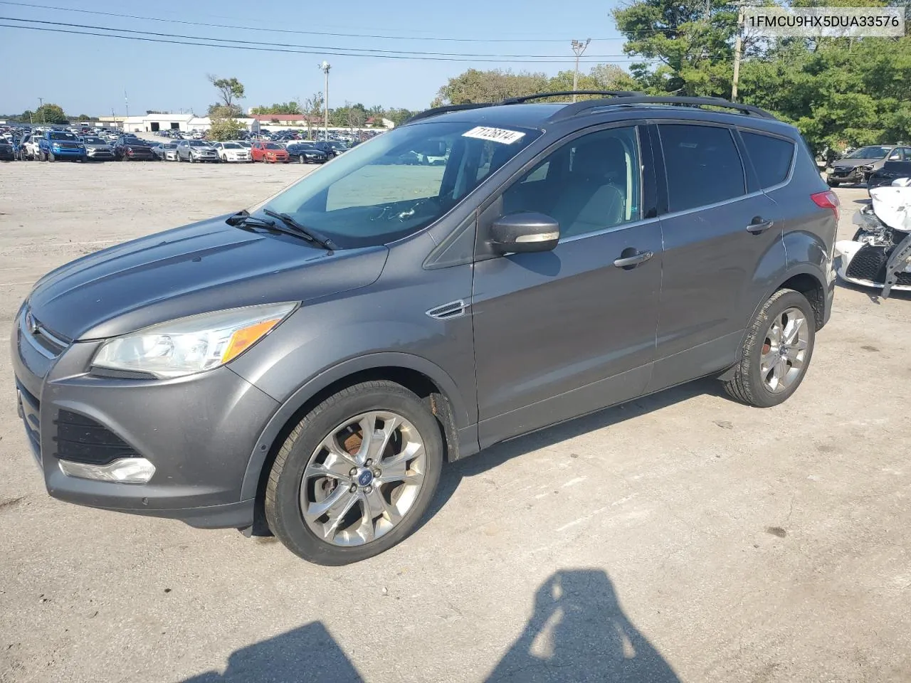 2013 Ford Escape Sel VIN: 1FMCU9HX5DUA33576 Lot: 71126814