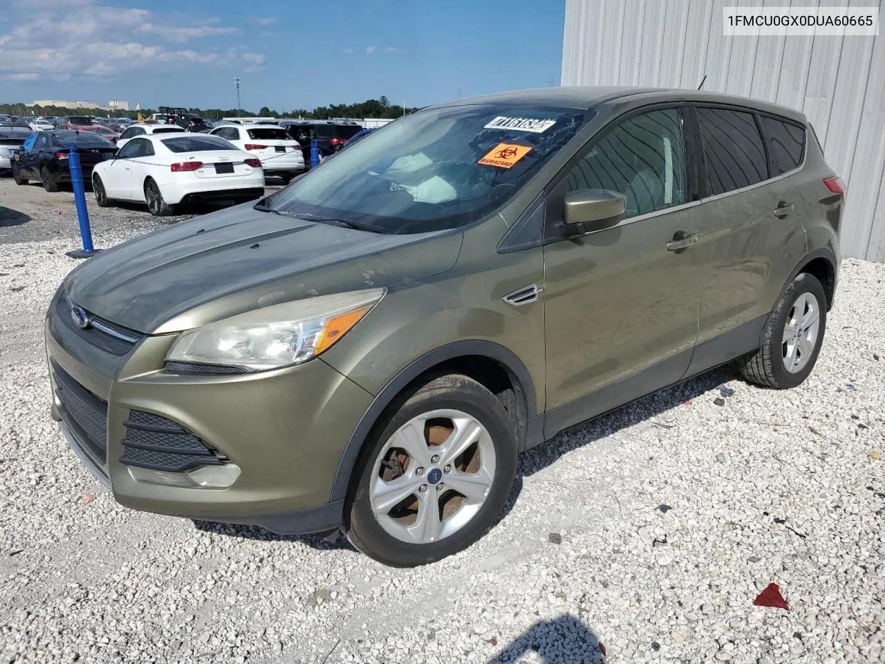 2013 Ford Escape Se VIN: 1FMCU0GX0DUA60665 Lot: 71161634