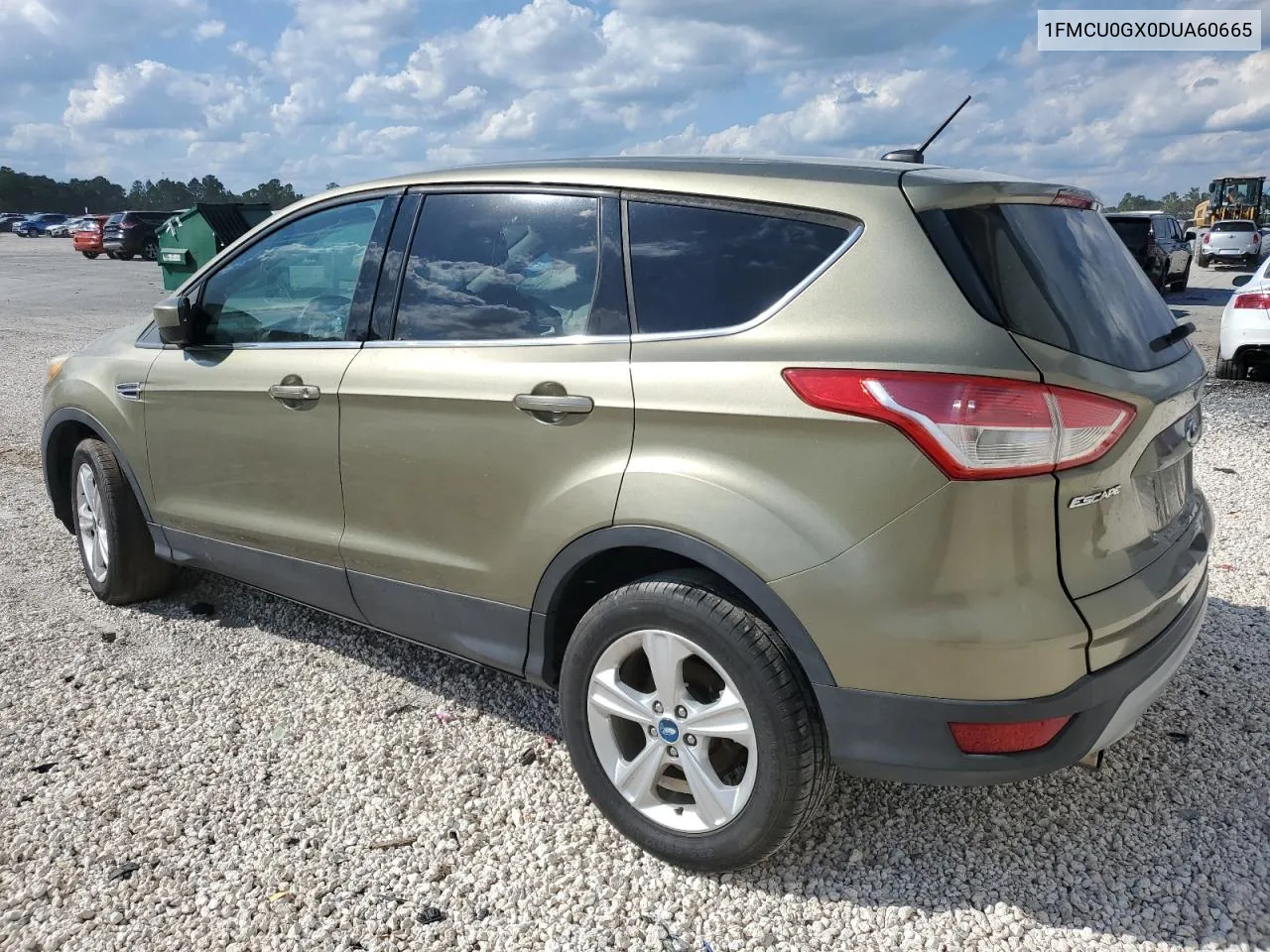 2013 Ford Escape Se VIN: 1FMCU0GX0DUA60665 Lot: 71161634