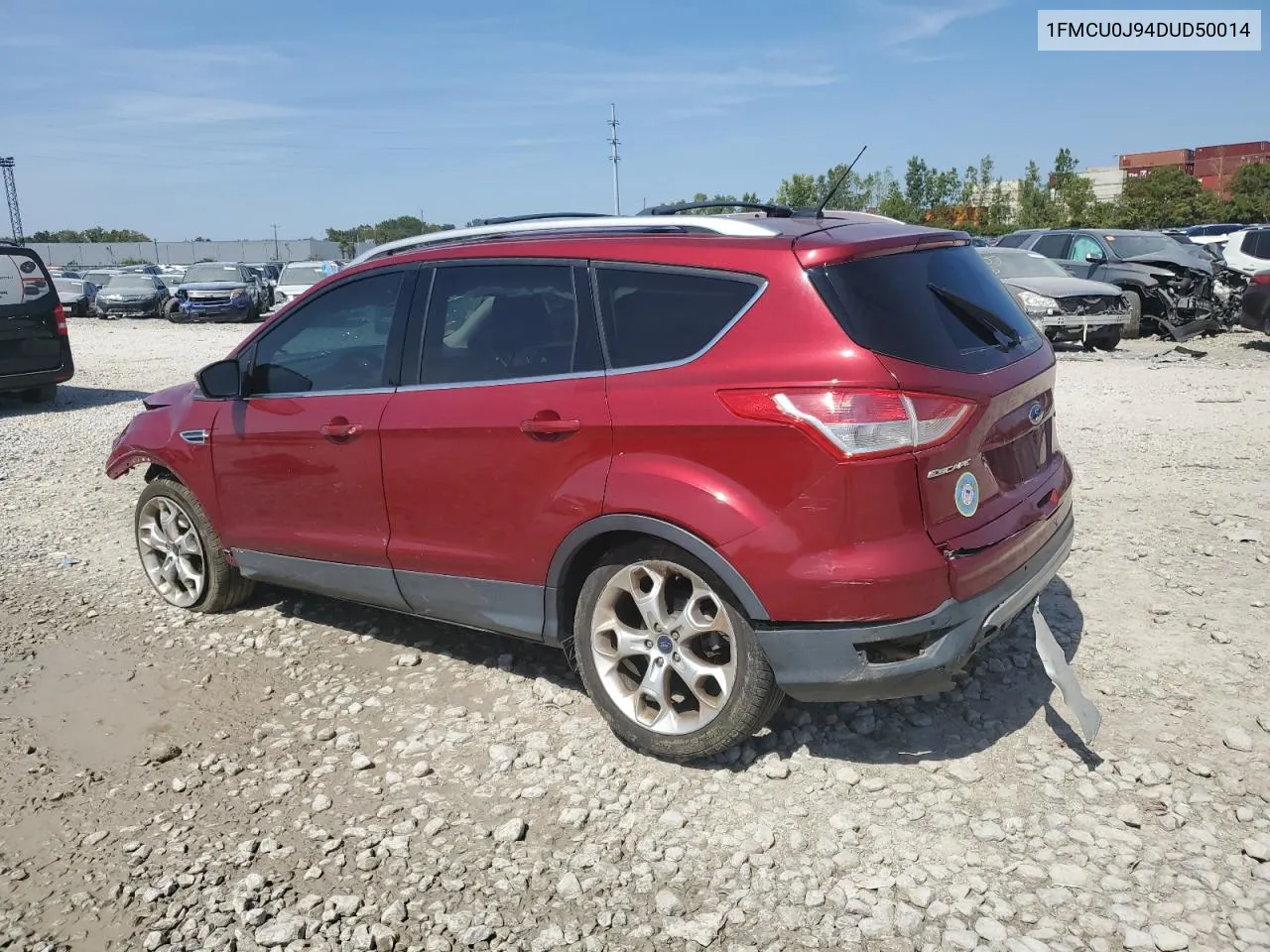 2013 Ford Escape Titanium VIN: 1FMCU0J94DUD50014 Lot: 71248424