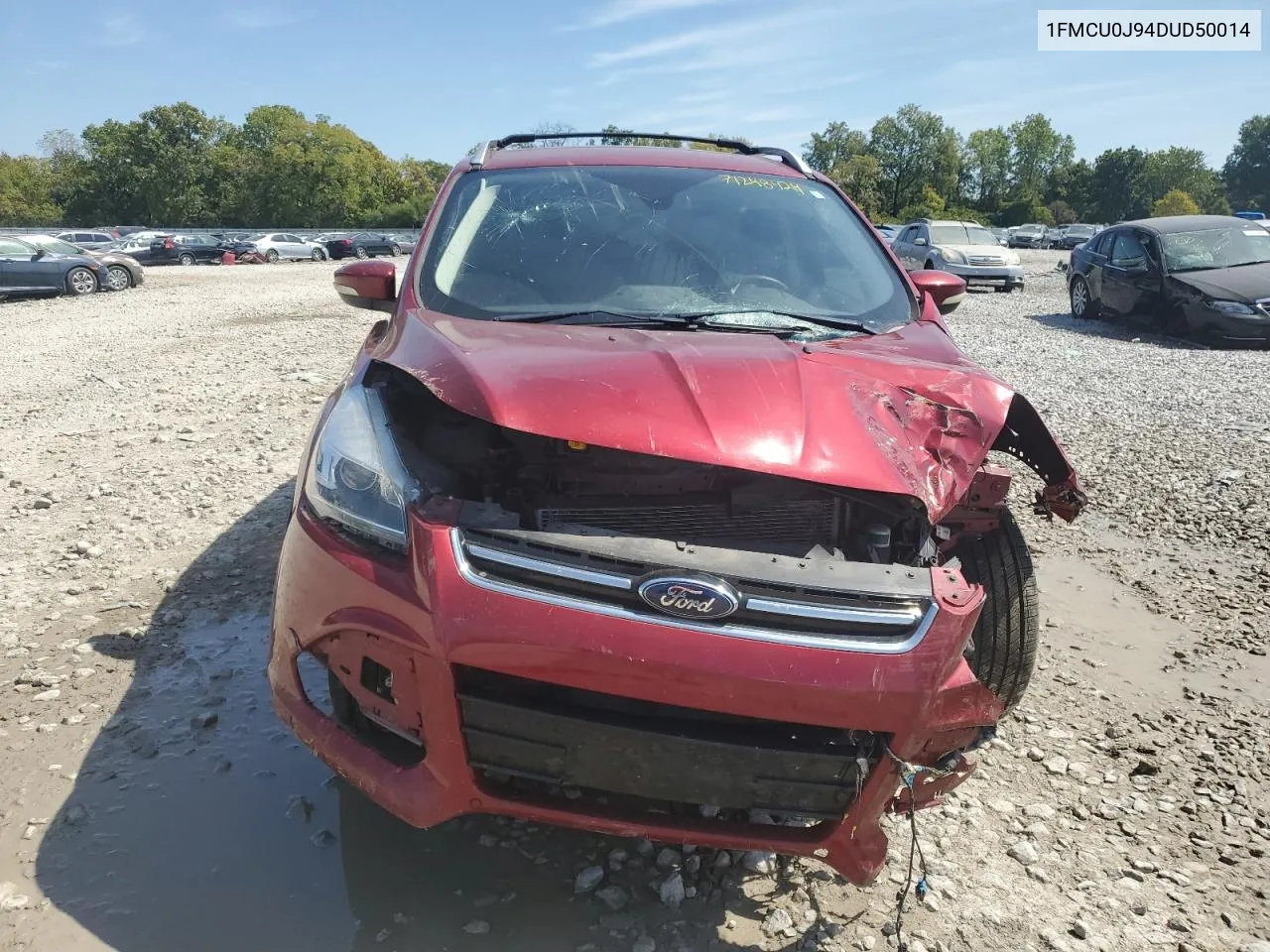 2013 Ford Escape Titanium VIN: 1FMCU0J94DUD50014 Lot: 71248424