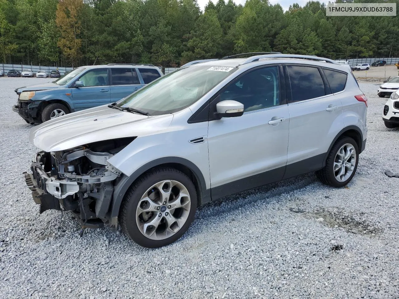 2013 Ford Escape Titanium VIN: 1FMCU9J9XDUD63788 Lot: 71607474