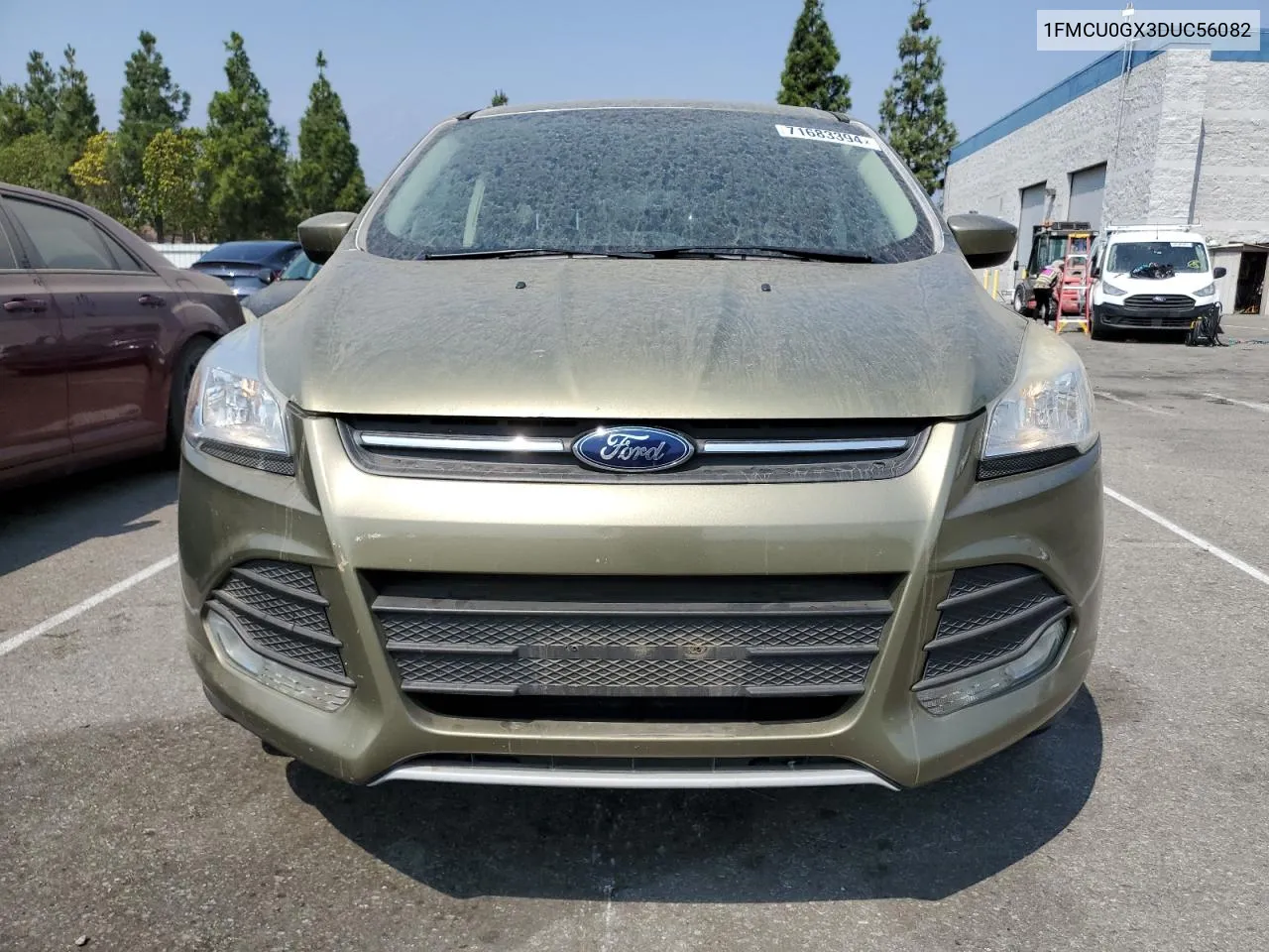 2013 Ford Escape Se VIN: 1FMCU0GX3DUC56082 Lot: 71683394