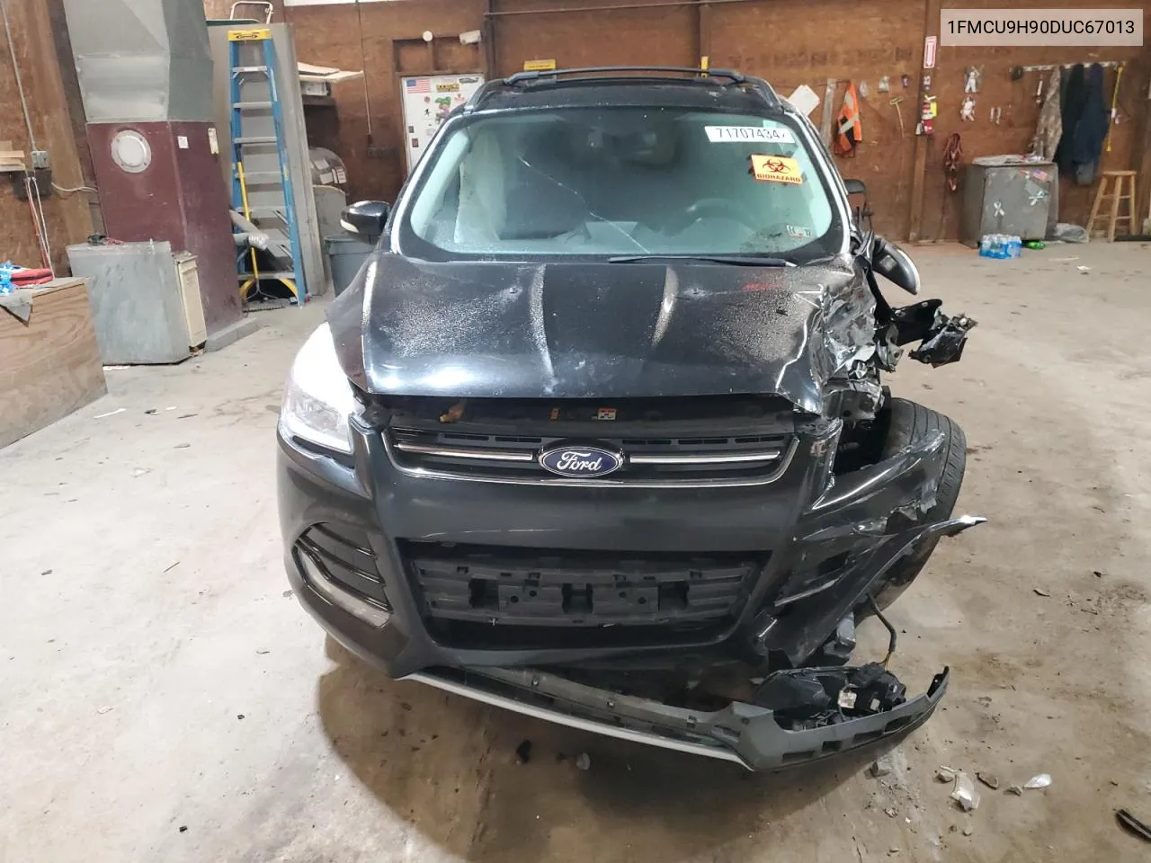 2013 Ford Escape Sel VIN: 1FMCU9H90DUC67013 Lot: 71707434