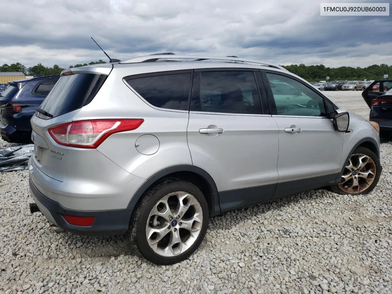 2013 Ford Escape Titanium VIN: 1FMCU0J92DUB60003 Lot: 71713574