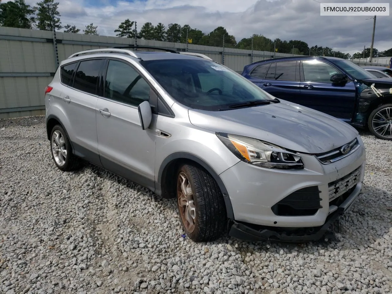 2013 Ford Escape Titanium VIN: 1FMCU0J92DUB60003 Lot: 71713574