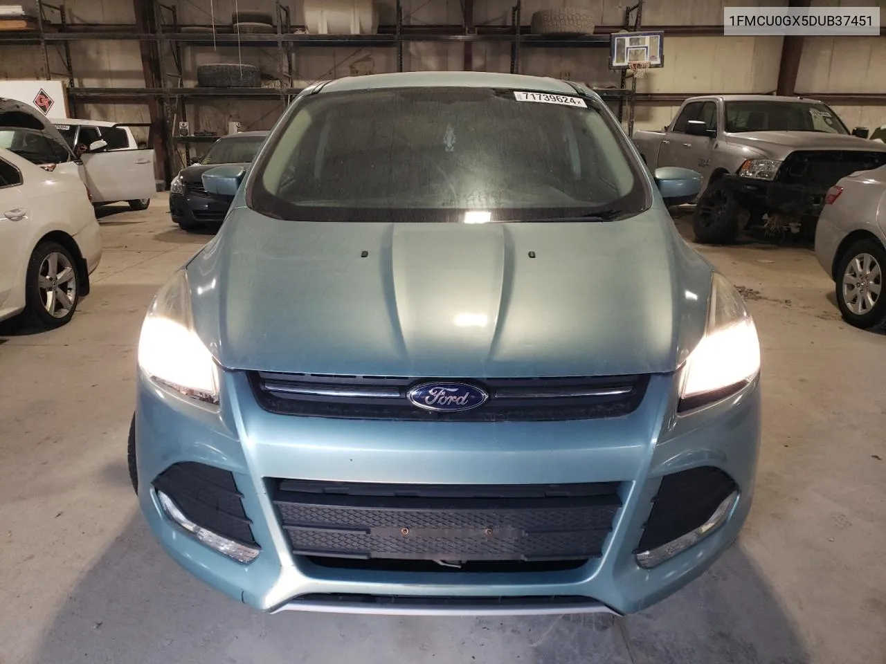 2013 Ford Escape Se VIN: 1FMCU0GX5DUB37451 Lot: 71739624