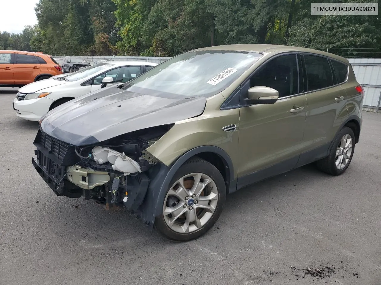 2013 Ford Escape Sel VIN: 1FMCU9HX3DUA99821 Lot: 71909794