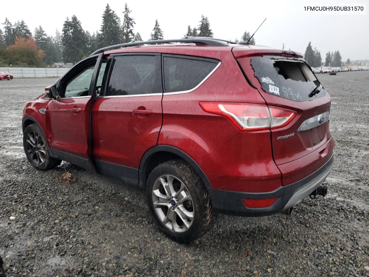 2013 Ford Escape Sel VIN: 1FMCU0H95DUB31570 Lot: 72116614