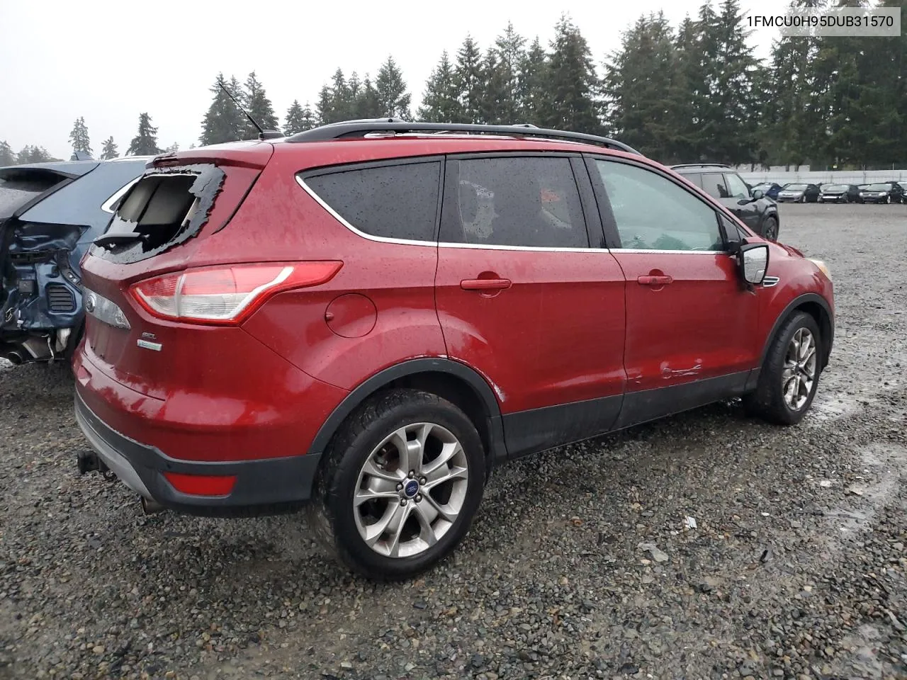 2013 Ford Escape Sel VIN: 1FMCU0H95DUB31570 Lot: 72116614