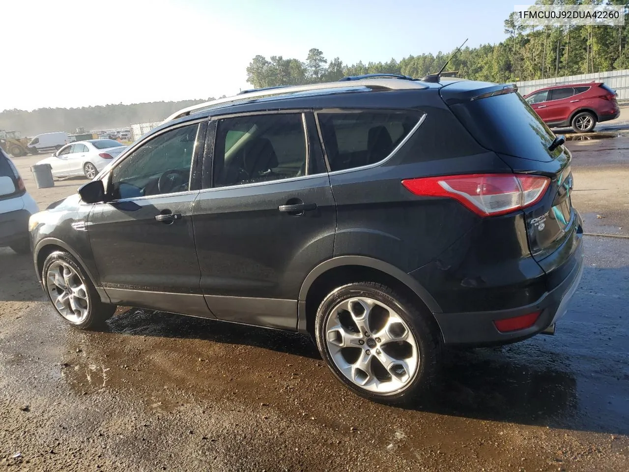 2013 Ford Escape Titanium VIN: 1FMCU0J92DUA42260 Lot: 72505344