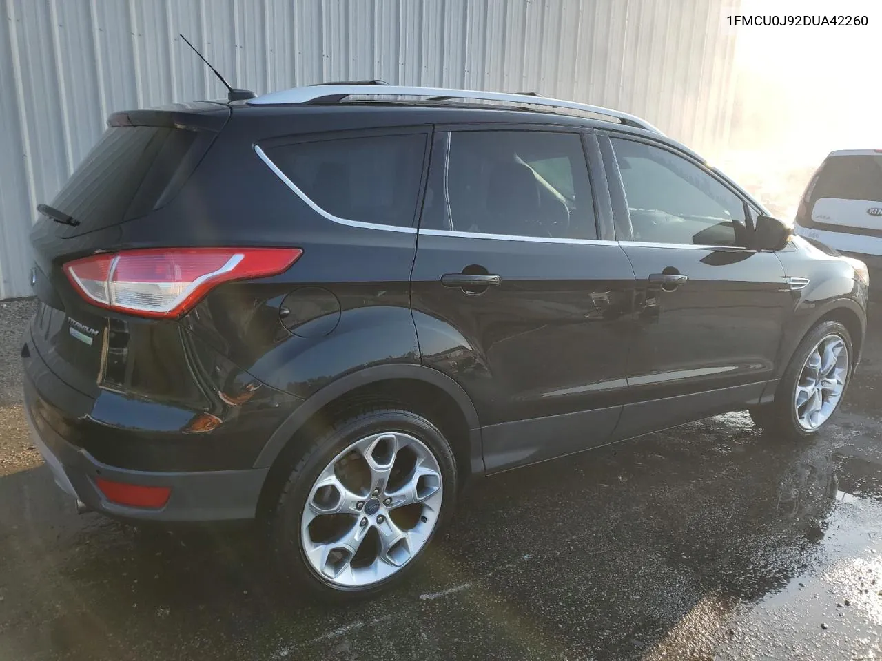 2013 Ford Escape Titanium VIN: 1FMCU0J92DUA42260 Lot: 72505344