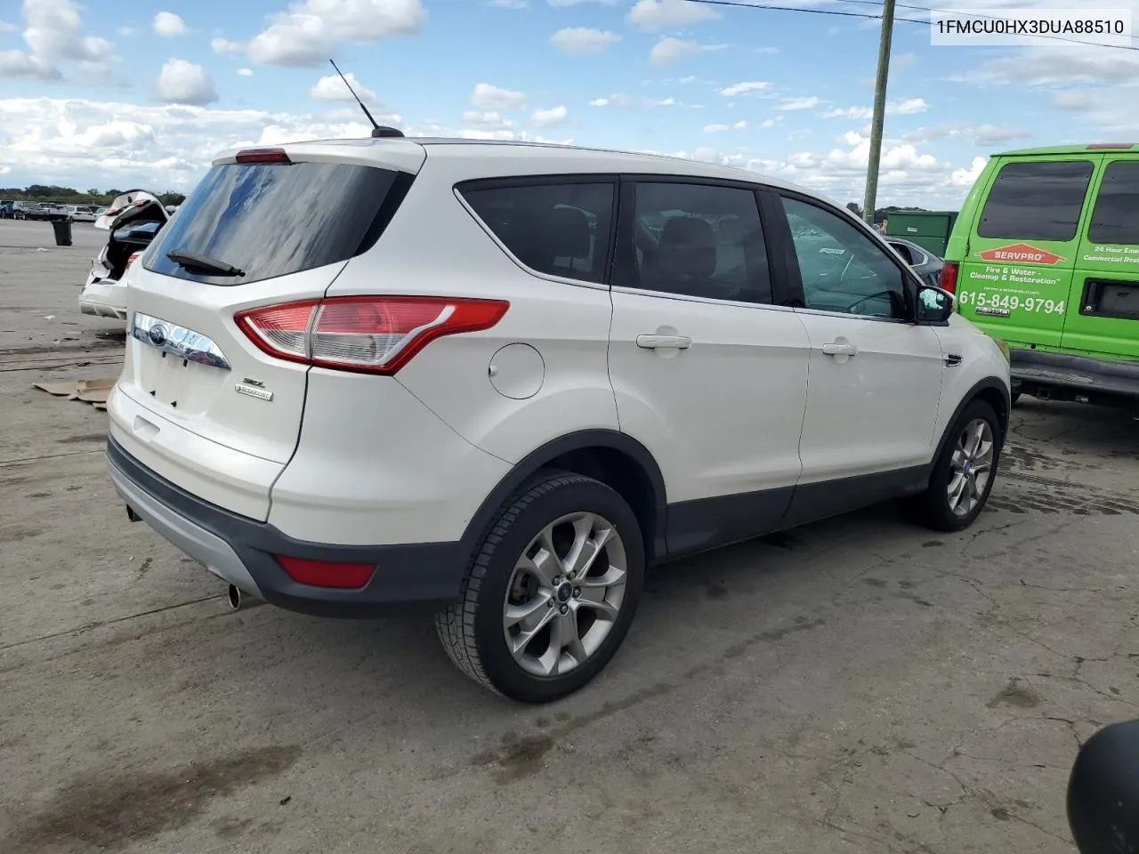 2013 Ford Escape Sel VIN: 1FMCU0HX3DUA88510 Lot: 73184524