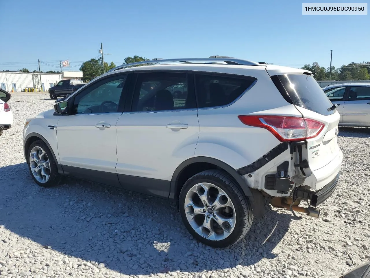 2013 Ford Escape Titanium VIN: 1FMCU0J96DUC90950 Lot: 73315514