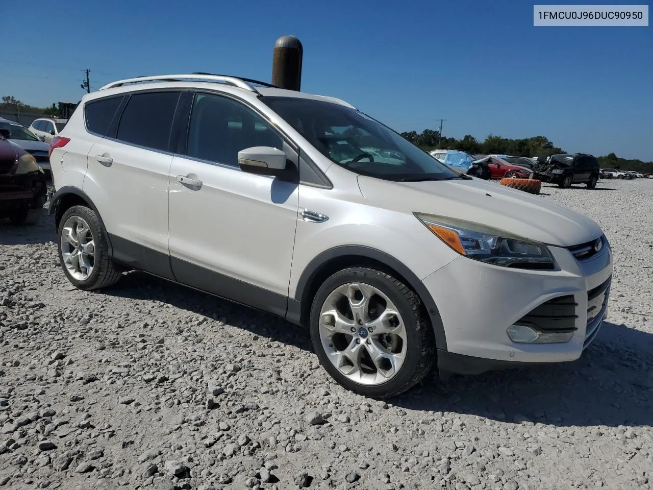 2013 Ford Escape Titanium VIN: 1FMCU0J96DUC90950 Lot: 73315514