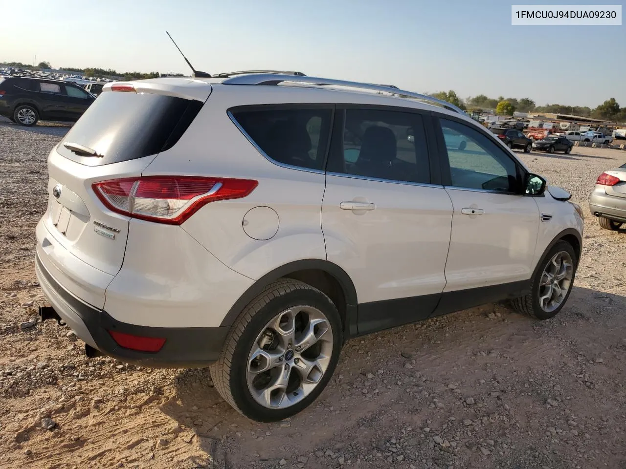 2013 Ford Escape Titanium VIN: 1FMCU0J94DUA09230 Lot: 73675574