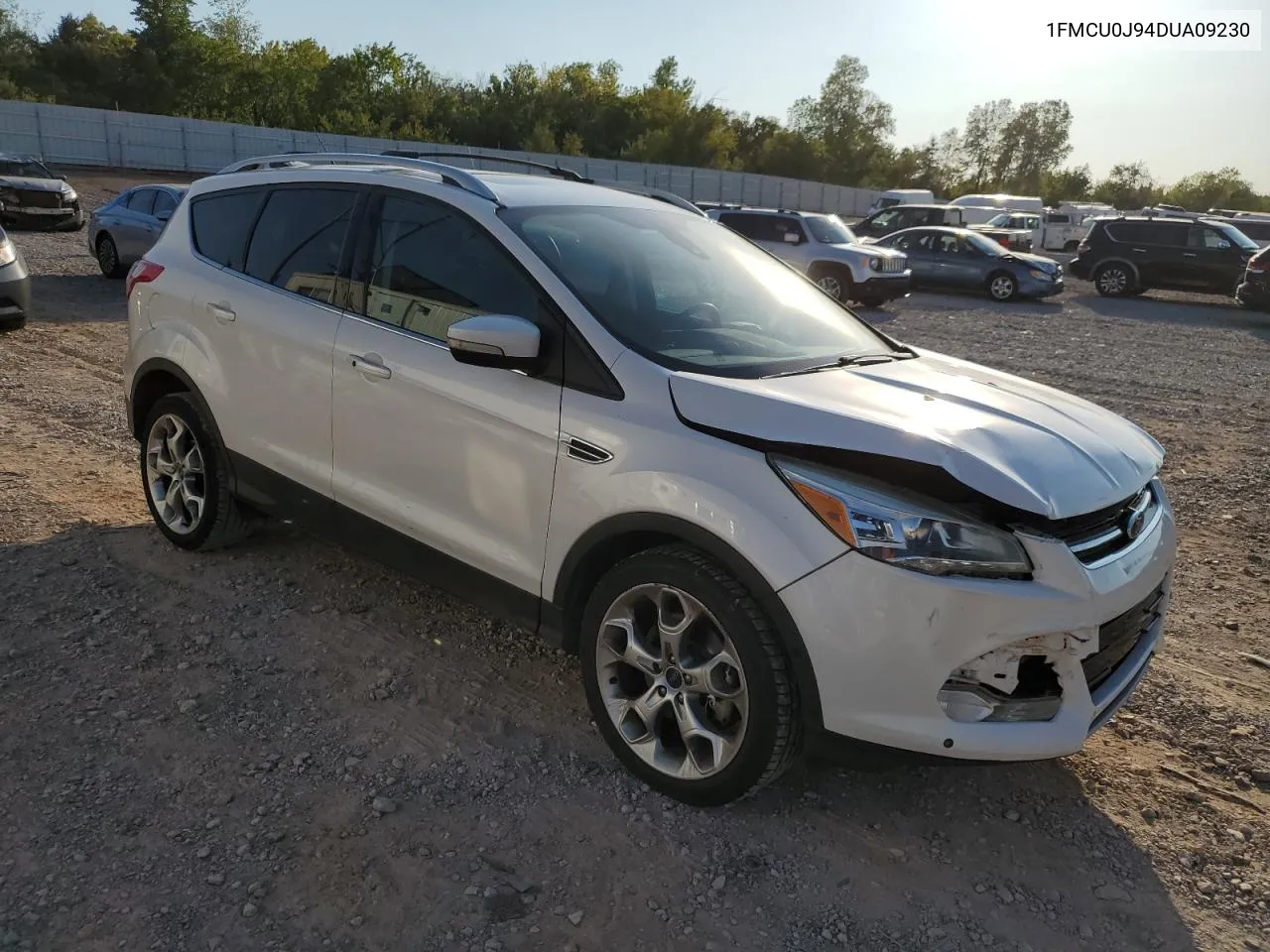 2013 Ford Escape Titanium VIN: 1FMCU0J94DUA09230 Lot: 73675574