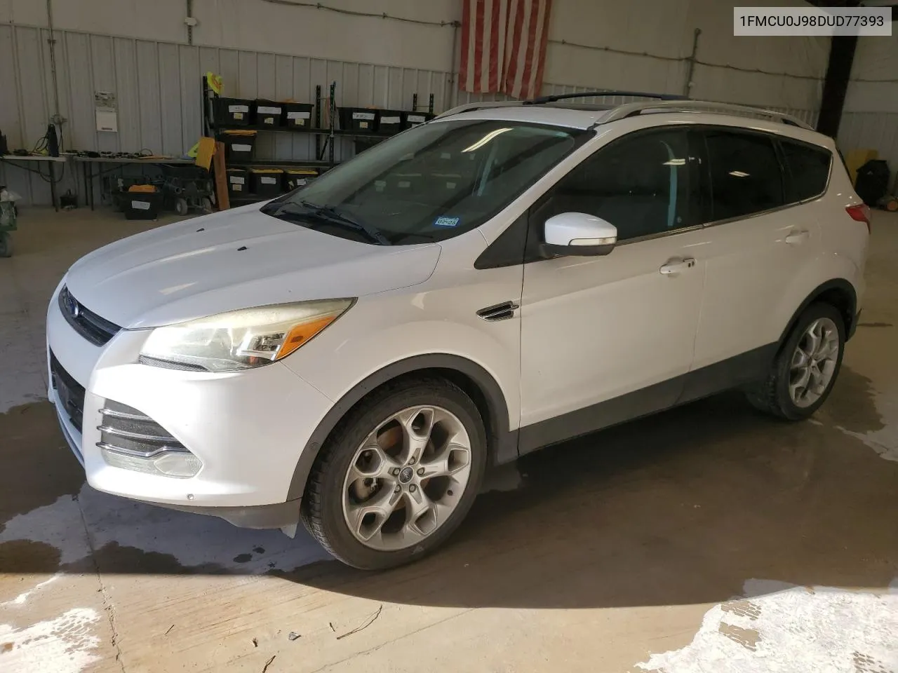 2013 Ford Escape Titanium VIN: 1FMCU0J98DUD77393 Lot: 73711504