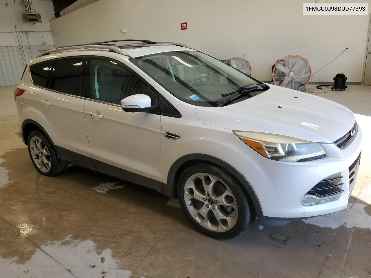 2013 Ford Escape Titanium VIN: 1FMCU0J98DUD77393 Lot: 73711504