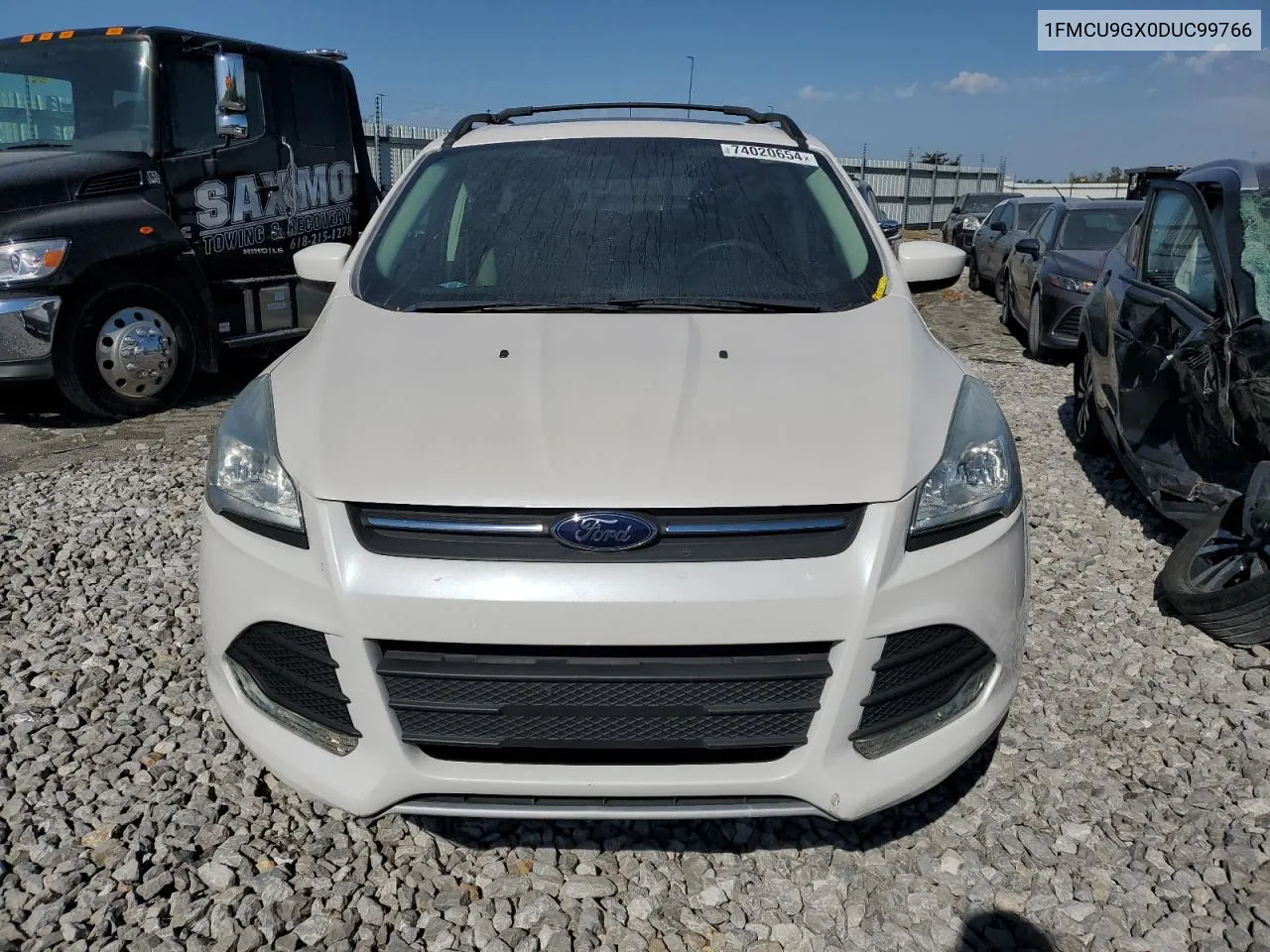 2013 Ford Escape Se VIN: 1FMCU9GX0DUC99766 Lot: 74020654