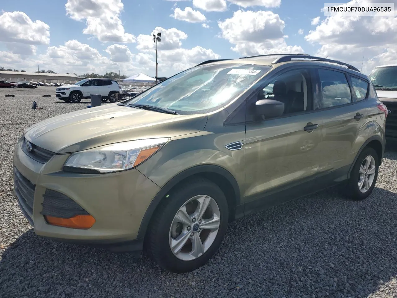 2013 Ford Escape S VIN: 1FMCU0F70DUA96535 Lot: 74066584