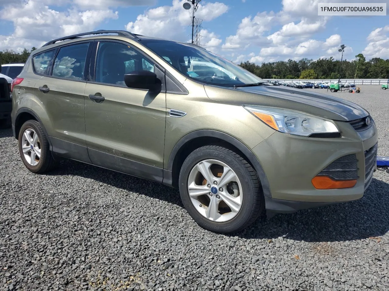 2013 Ford Escape S VIN: 1FMCU0F70DUA96535 Lot: 74066584