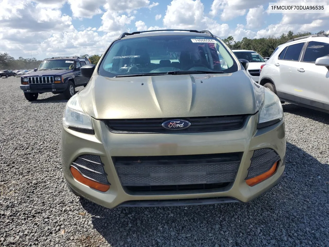 2013 Ford Escape S VIN: 1FMCU0F70DUA96535 Lot: 74066584