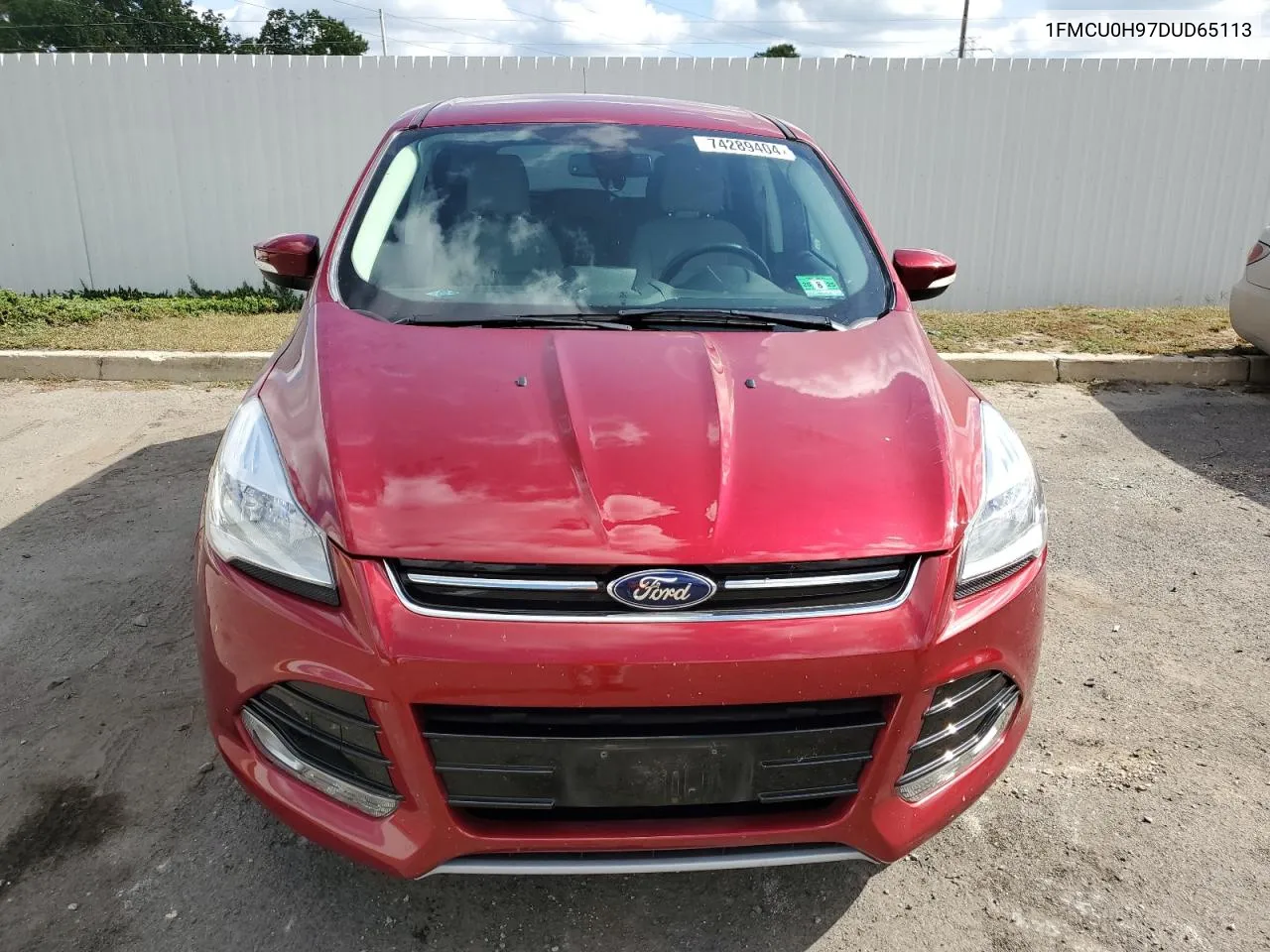 2013 Ford Escape Sel VIN: 1FMCU0H97DUD65113 Lot: 74289404