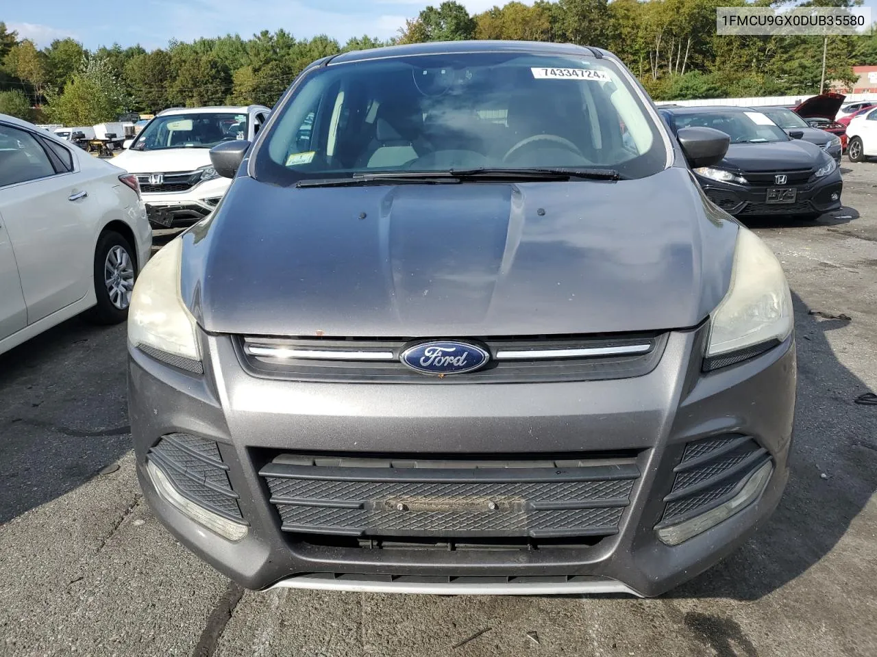 2013 Ford Escape Se VIN: 1FMCU9GX0DUB35580 Lot: 74334724