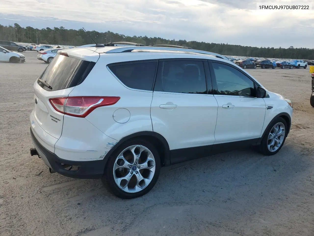 2013 Ford Escape Titanium VIN: 1FMCU9J97DUB07222 Lot: 74343684