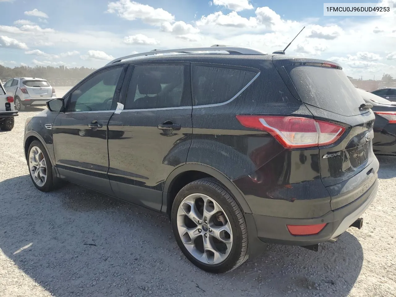 2013 Ford Escape Titanium VIN: 1FMCU0J96DUD49253 Lot: 74477744