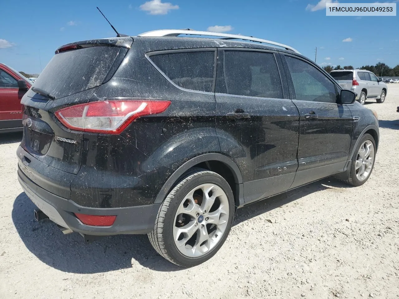 2013 Ford Escape Titanium VIN: 1FMCU0J96DUD49253 Lot: 74477744