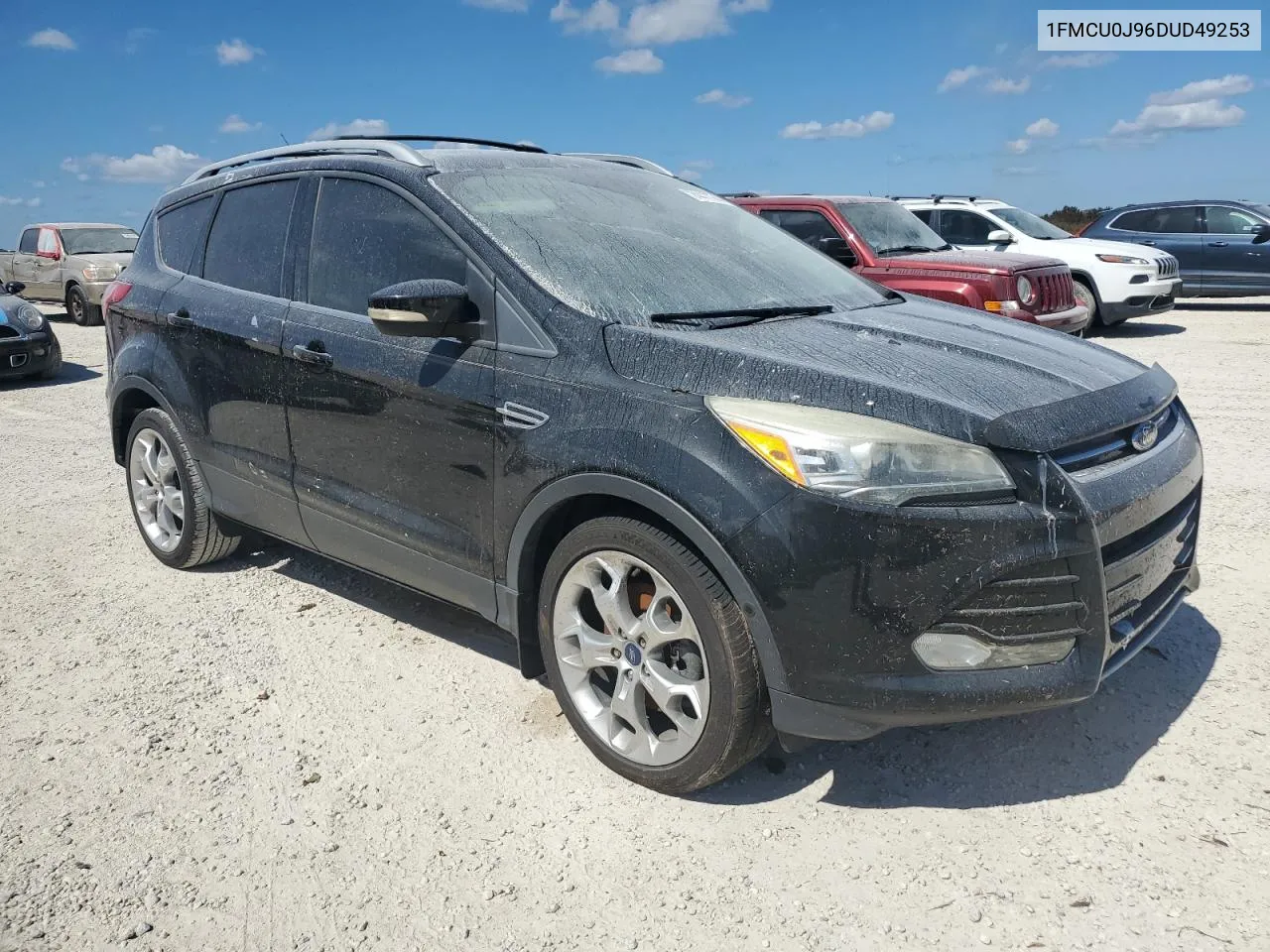 2013 Ford Escape Titanium VIN: 1FMCU0J96DUD49253 Lot: 74477744