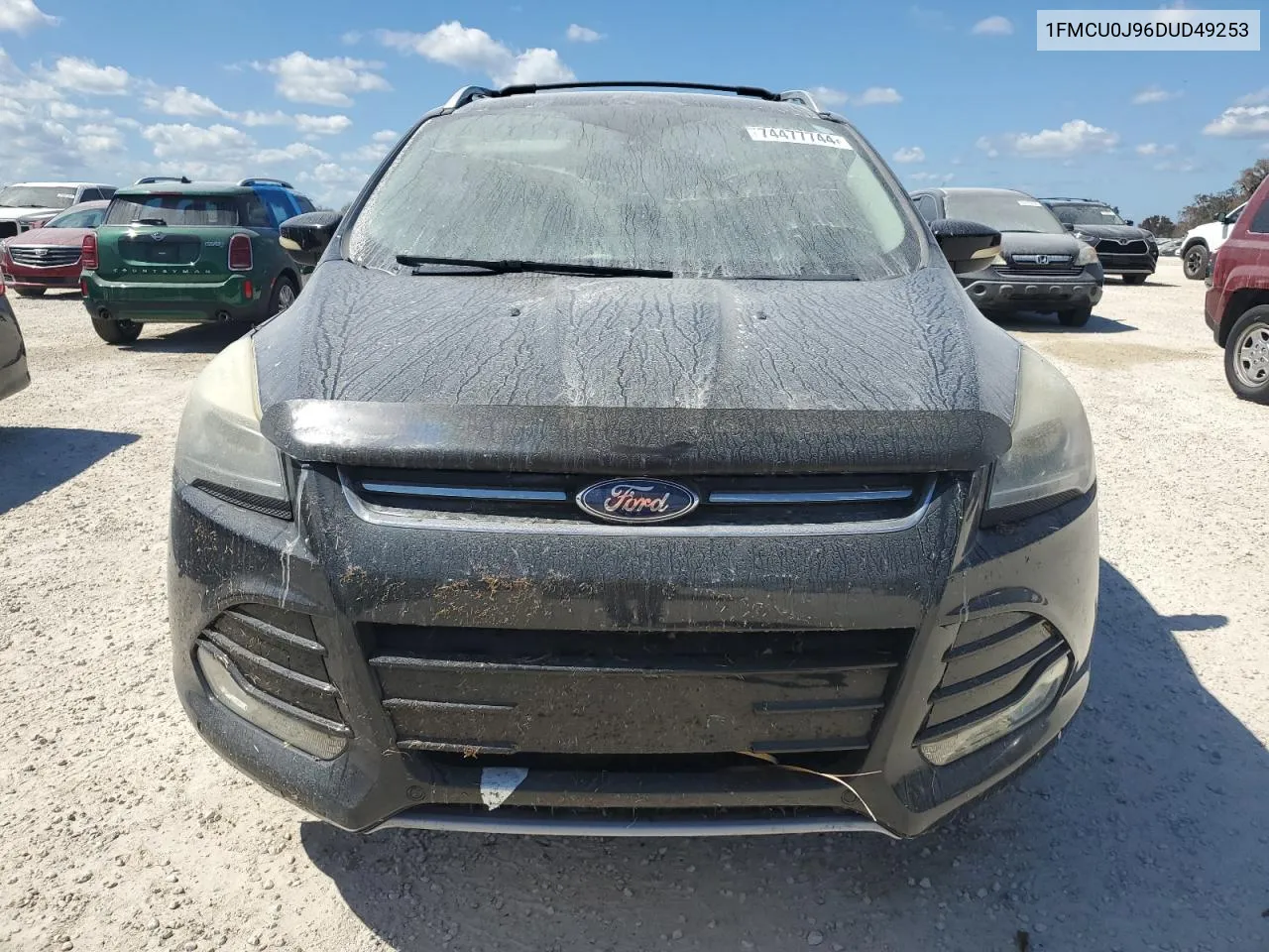 2013 Ford Escape Titanium VIN: 1FMCU0J96DUD49253 Lot: 74477744