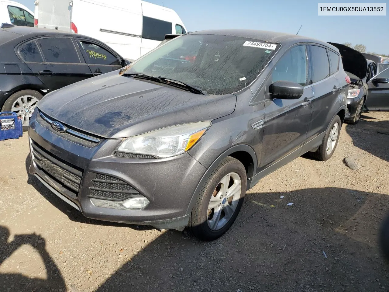 2013 Ford Escape Se VIN: 1FMCU0GX5DUA13552 Lot: 74495704