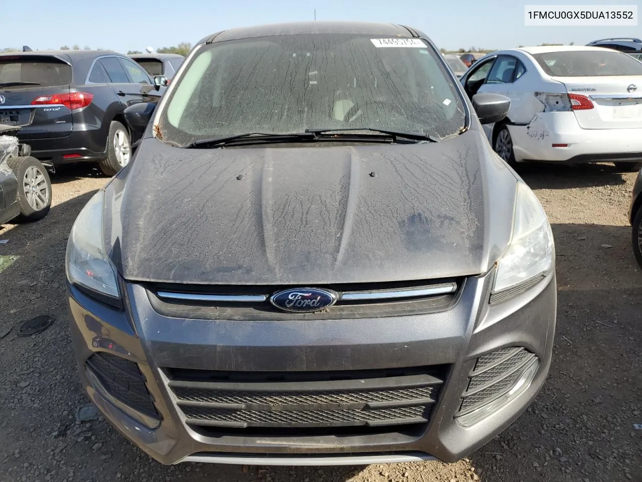 2013 Ford Escape Se VIN: 1FMCU0GX5DUA13552 Lot: 74495704