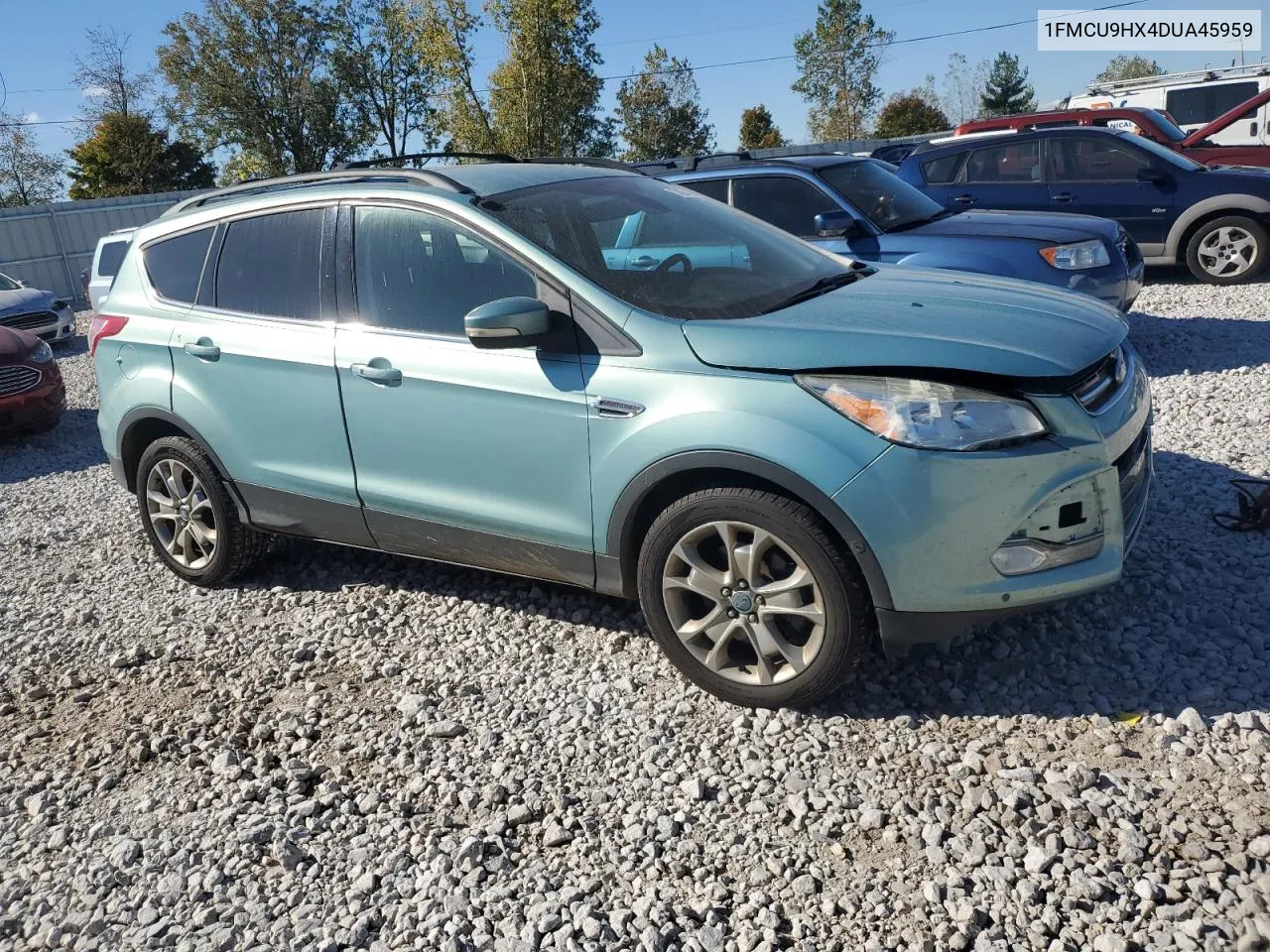 2013 Ford Escape Sel VIN: 1FMCU9HX4DUA45959 Lot: 74674754