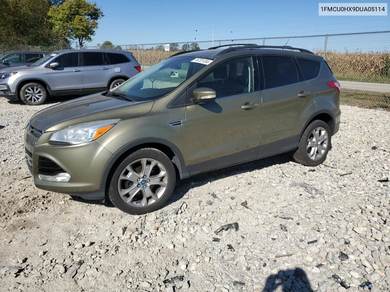 2013 Ford Escape Sel VIN: 1FMCU0HX9DUA05114 Lot: 74731134