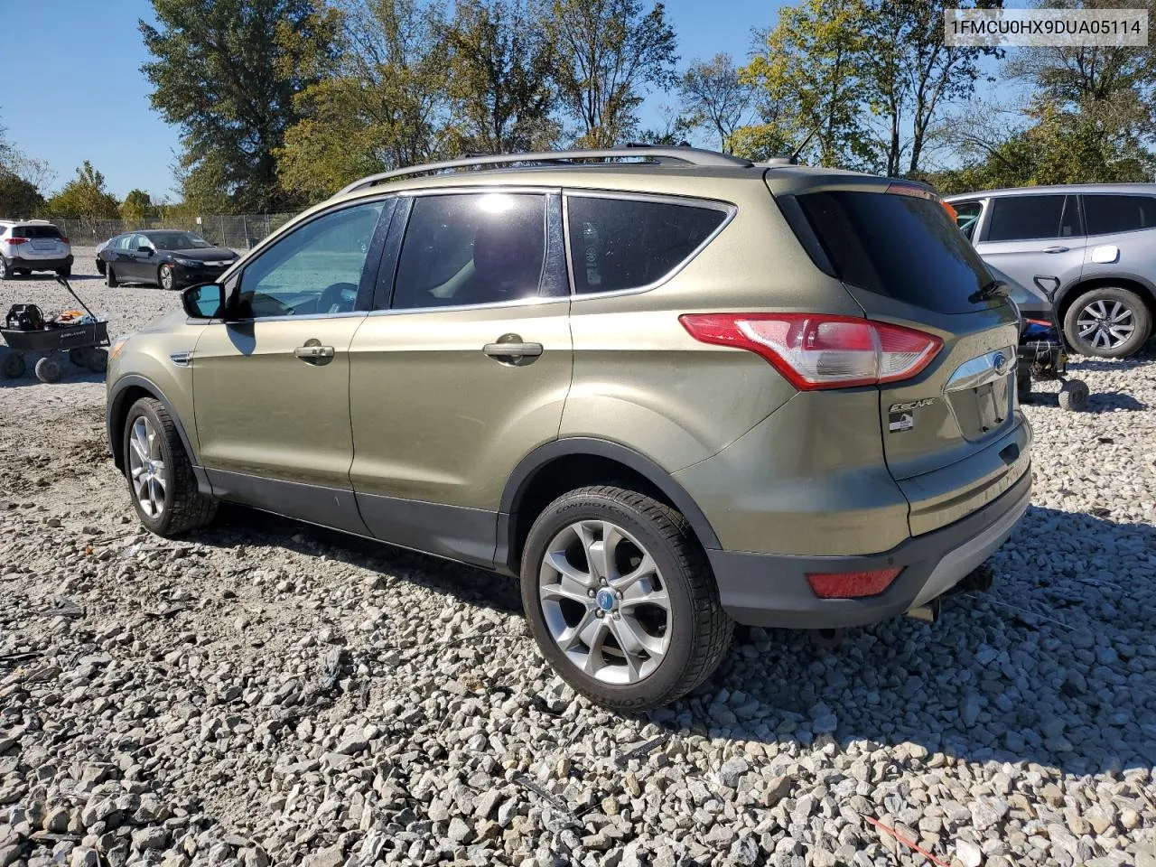 2013 Ford Escape Sel VIN: 1FMCU0HX9DUA05114 Lot: 74731134