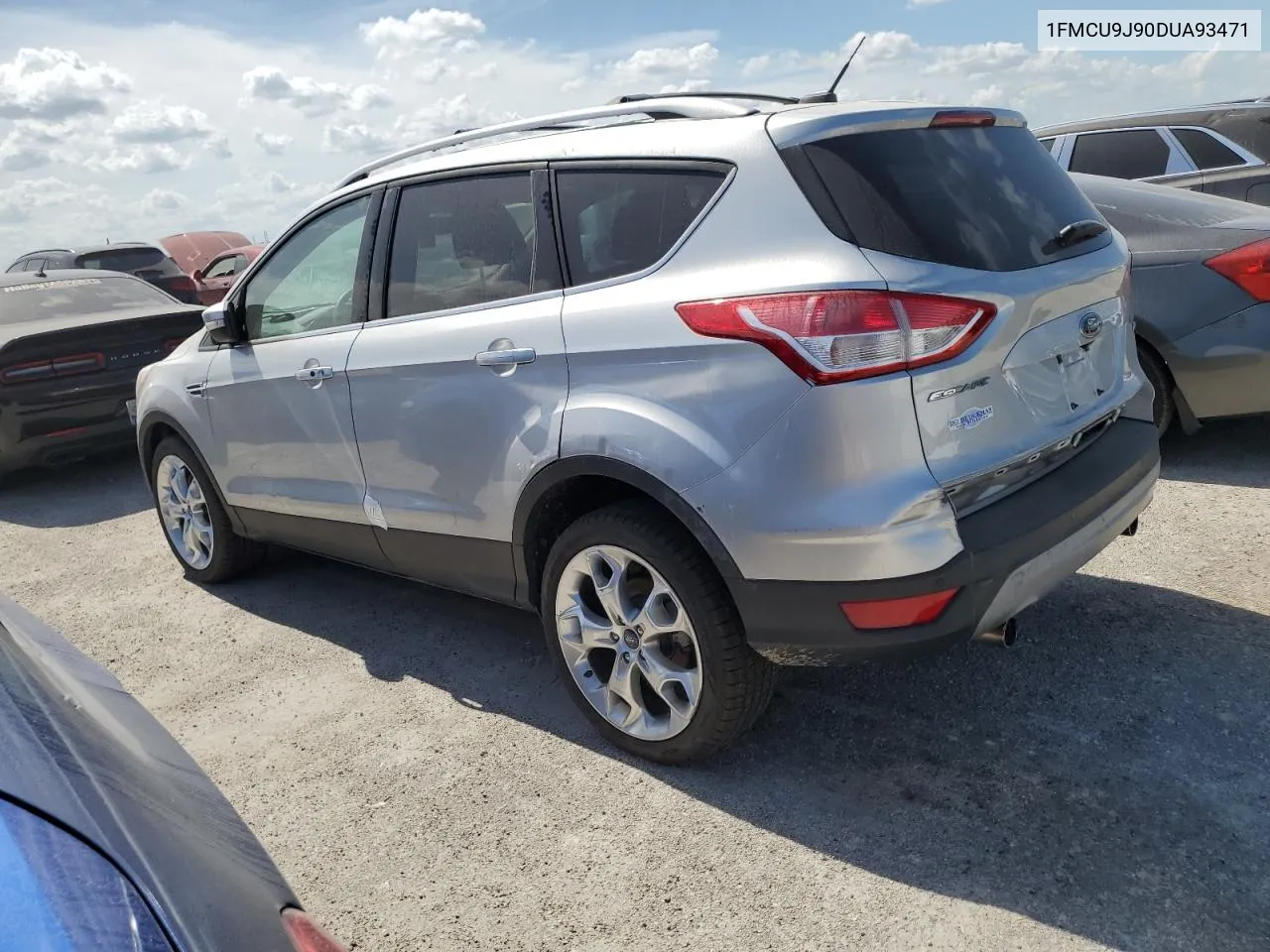 2013 Ford Escape Titanium VIN: 1FMCU9J90DUA93471 Lot: 74759174