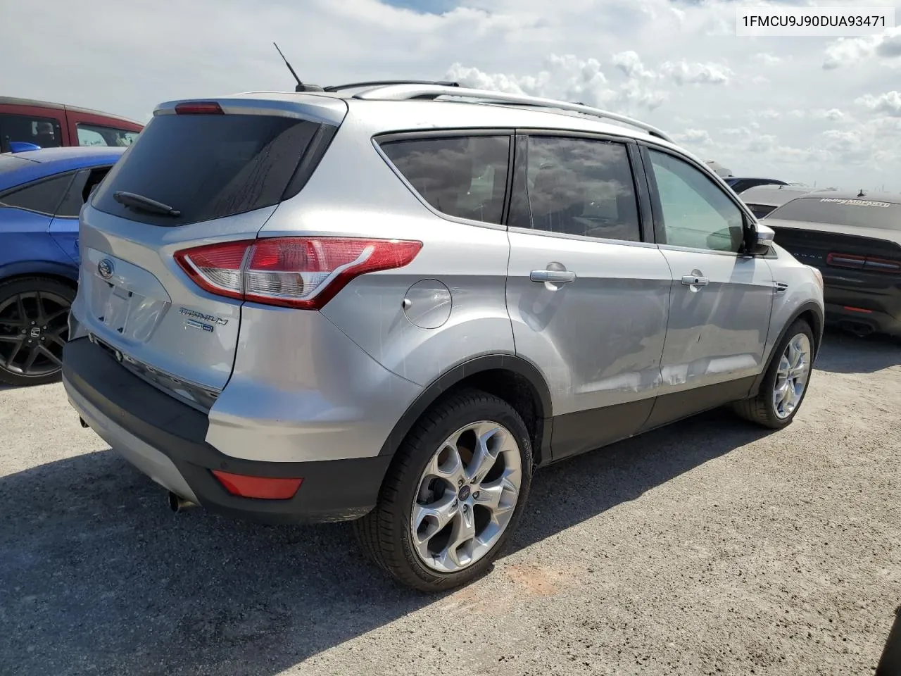 2013 Ford Escape Titanium VIN: 1FMCU9J90DUA93471 Lot: 74759174