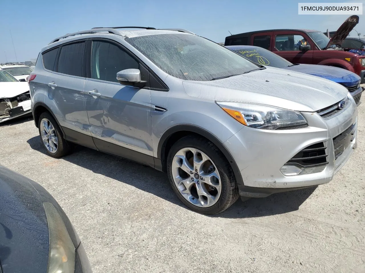 2013 Ford Escape Titanium VIN: 1FMCU9J90DUA93471 Lot: 74759174