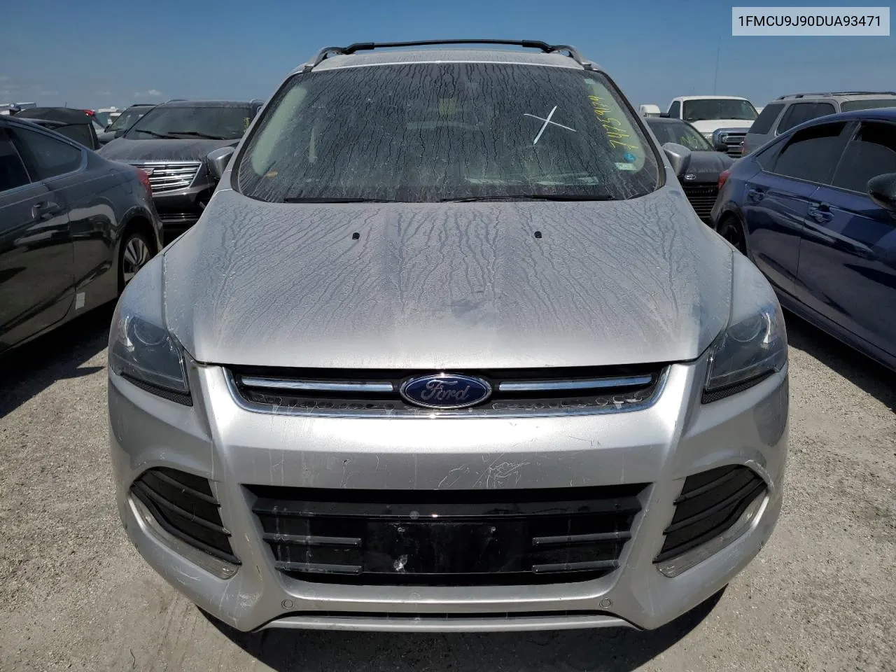 2013 Ford Escape Titanium VIN: 1FMCU9J90DUA93471 Lot: 74759174