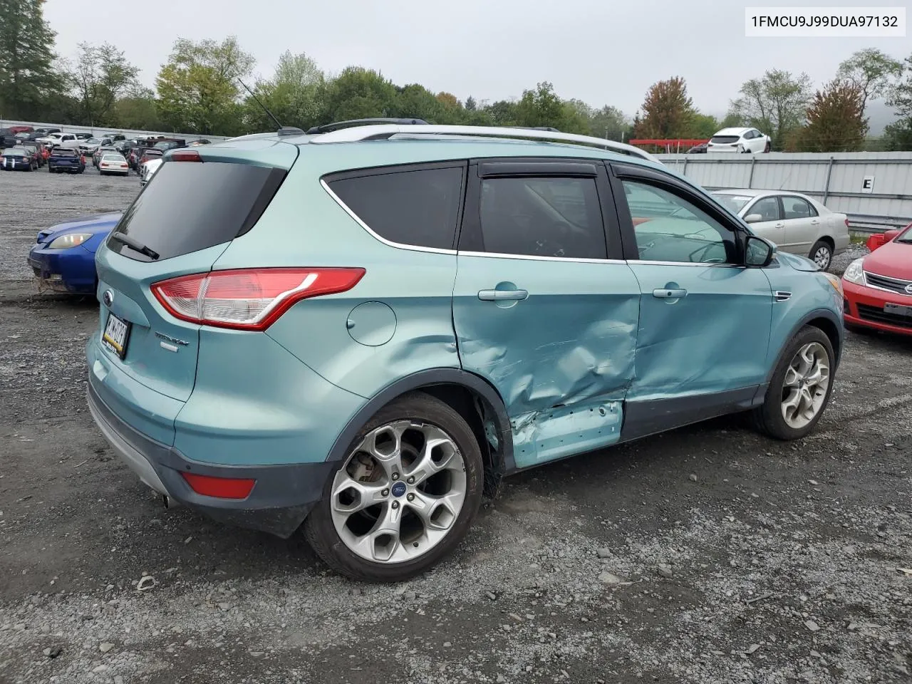 2013 Ford Escape Titanium VIN: 1FMCU9J99DUA97132 Lot: 74790834