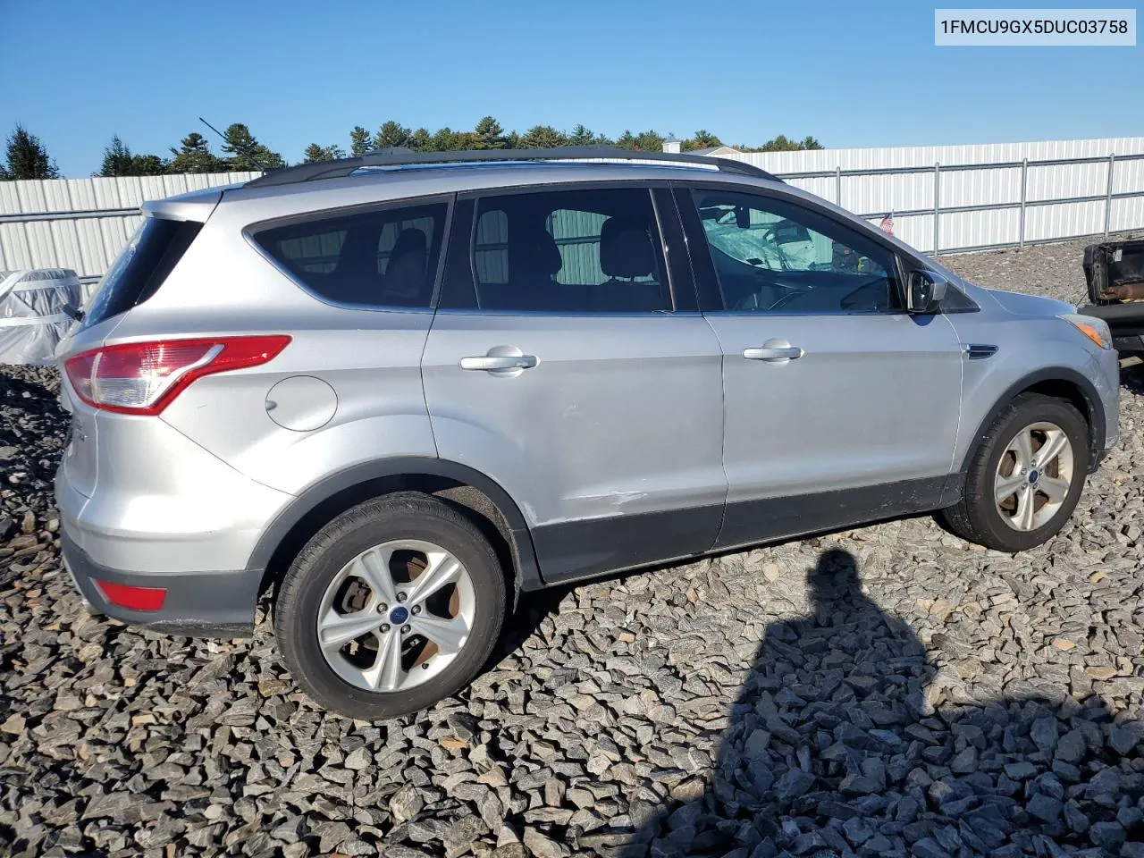 2013 Ford Escape Se VIN: 1FMCU9GX5DUC03758 Lot: 74808384