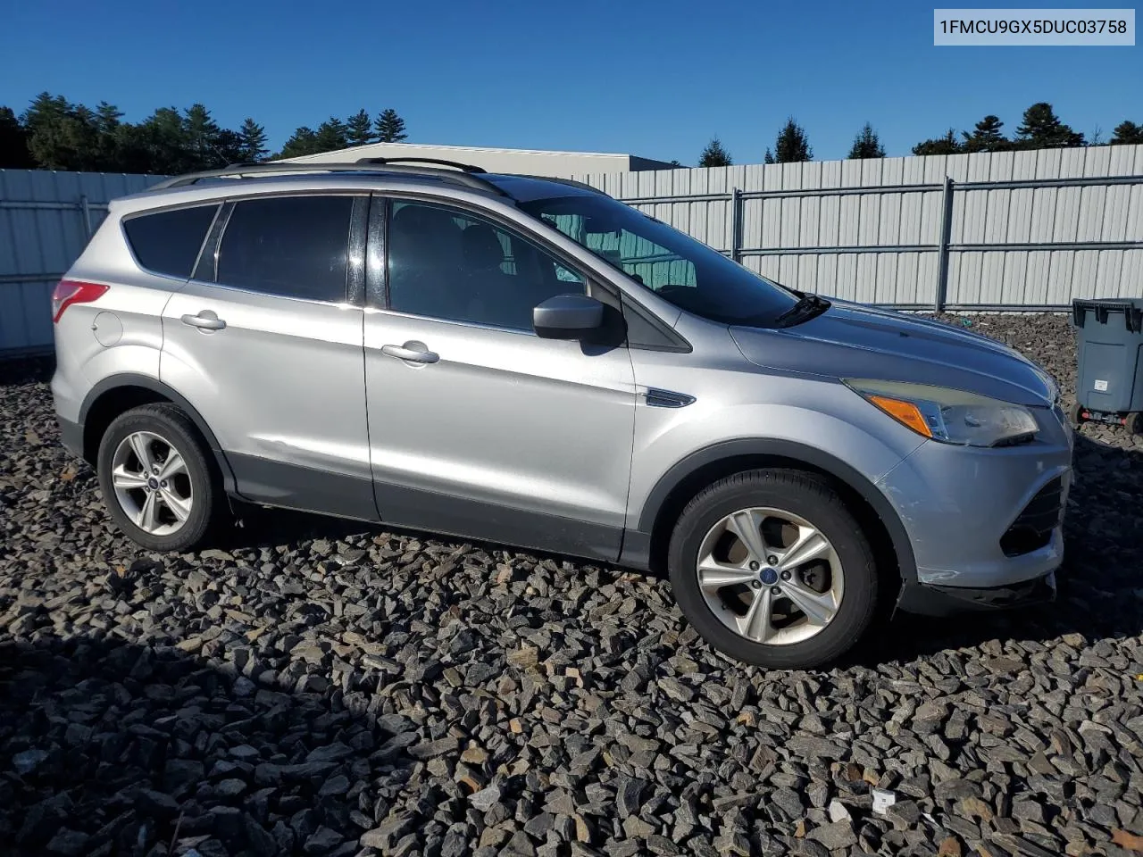 2013 Ford Escape Se VIN: 1FMCU9GX5DUC03758 Lot: 74808384