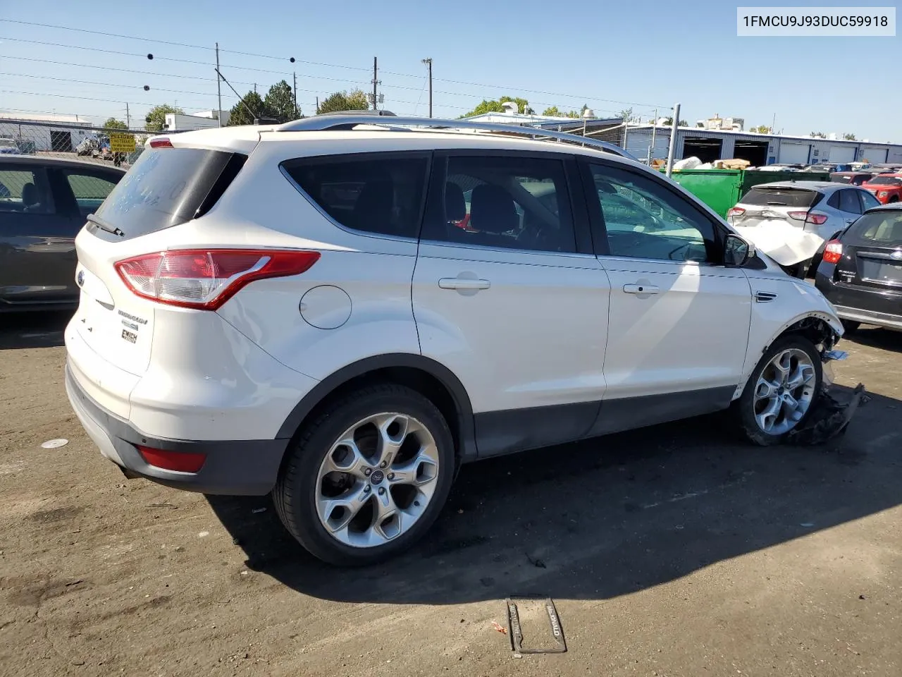 2013 Ford Escape Titanium VIN: 1FMCU9J93DUC59918 Lot: 74917124