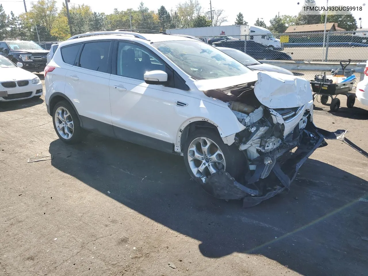 2013 Ford Escape Titanium VIN: 1FMCU9J93DUC59918 Lot: 74917124