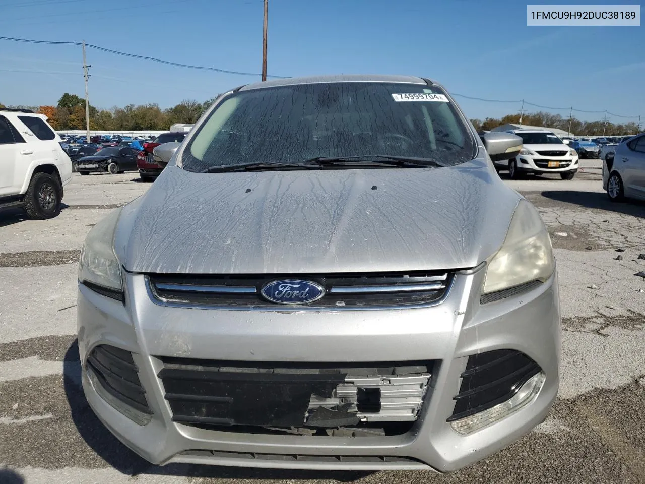 2013 Ford Escape Sel VIN: 1FMCU9H92DUC38189 Lot: 74999704